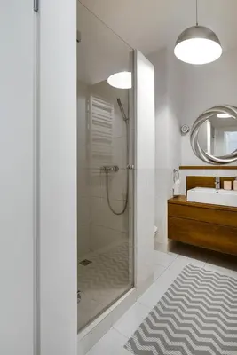 Łazienka w obiekcie Nadwiślańska Apartment