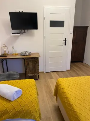 Telewizja i/lub zestaw kina domowego w obiekcie Villa Lulu