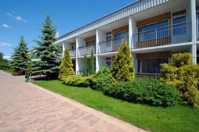Ogród w obiekcie Obiekt Hotelarski Patron