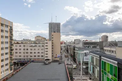 Budynek, w którym mieści się apartament