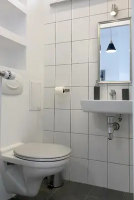 Łazienka w obiekcie Pulawska Nr 1