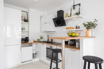 Kuchnia lub aneks kuchenny w obiekcie ★Bright apartment with positive vibes★