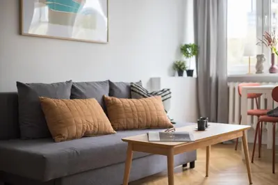 Część wypoczynkowa w obiekcie ★Bright apartment with positive vibes★