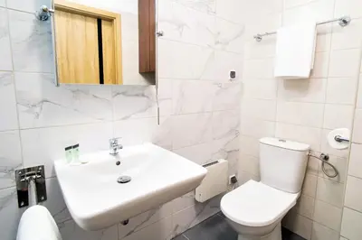Łazienka w obiekcie Warsaw Apartments - Apartamenty Wilanów