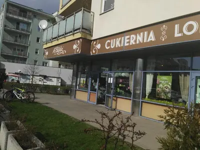 Budynek, w którym mieści się apartament