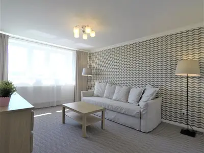 Część wypoczynkowa w obiekcie Apartamenty Dobranoc - Wawer 2