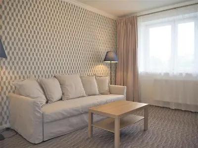 Część wypoczynkowa w obiekcie Apartamenty Dobranoc - Wawer 2