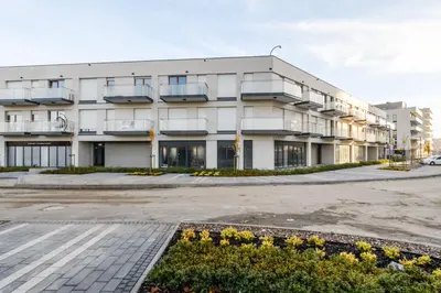 Budynek, w którym mieści się apartament