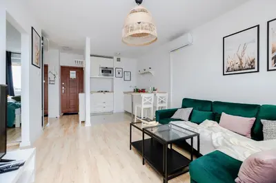 Kuchnia lub aneks kuchenny w obiekcie ShortStayPoland Okopowa (B3)