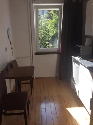 Kuchnia lub aneks kuchenny w obiekcie mika rooms - 22 Korotynskiego Street