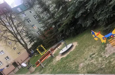 Plac zabaw dla dzieci w obiekcie Apartament New Praga near to metro, free parking