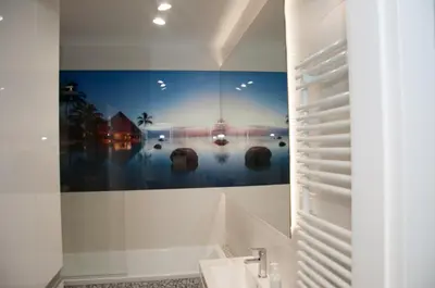 Łazienka w obiekcie Apartament Cybernetyki Mokotów