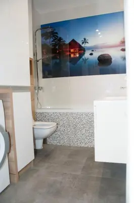 Łazienka w obiekcie Apartament Cybernetyki Mokotów