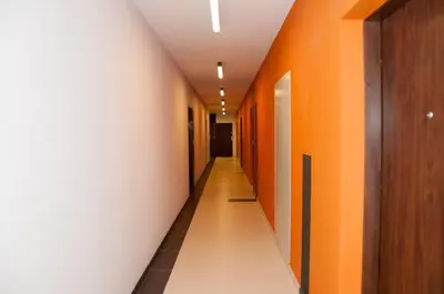Plan piętra w obiekcie Apartament Cybernetyki Mokotów