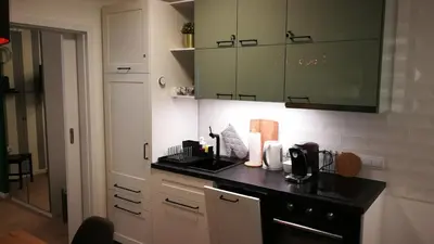 Kuchnia lub aneks kuchenny w obiekcie Labo Apartment Dzialdowska