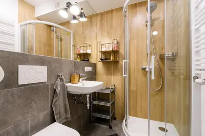 Łazienka w obiekcie Labo Apartment Dzialdowska