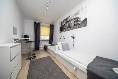 Łóżko lub łóżka w pokoju w obiekcie 6 Cities Rooms
