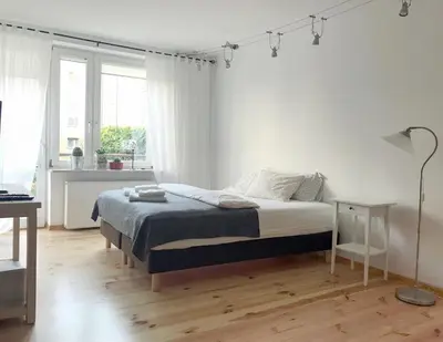 Łóżko lub łóżka w pokoju w obiekcie KEN 15