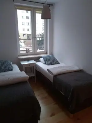 Łóżko lub łóżka w pokoju w obiekcie KEN 15