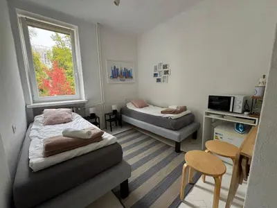 Telewizja i/lub zestaw kina domowego w obiekcie Ogrodowa Apartments