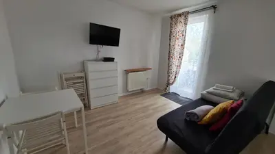 Telewizja i/lub zestaw kina domowego w obiekcie ALDAMI