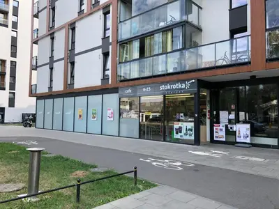 Budynek, w którym mieści się apartament