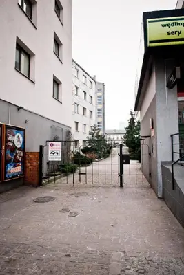 Budynek, w którym mieści się apartament