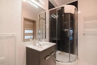 Łazienka w obiekcie Aparthotel Koroni Home
