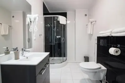 Łazienka w obiekcie Aparthotel Koroni Home
