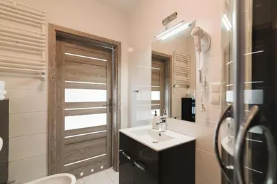 Łazienka w obiekcie Aparthotel Koroni Home