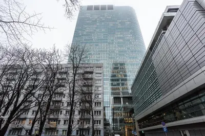 Budynek, w którym mieści się apartament