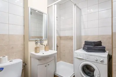 Łazienka w obiekcie Chill Apartments Pańska