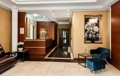 Część wypoczynkowa w obiekcie Hotel 