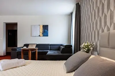 Część wypoczynkowa w obiekcie Hotel 
