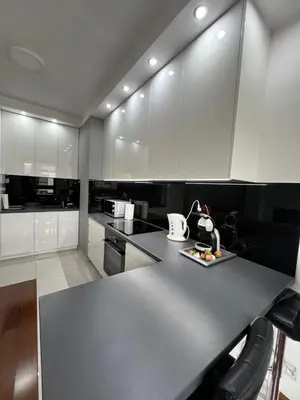 Kuchnia lub aneks kuchenny w obiekcie Apartament H&P Silver