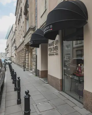 Budynek, w którym mieści się apartament