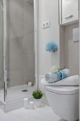 Łazienka w obiekcie WLR Apartments - Świętokrzyska I