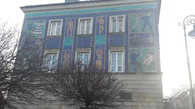 Budynek, w którym mieści się apartament