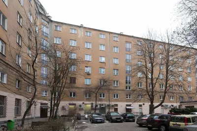 Budynek, w którym mieści się apartament