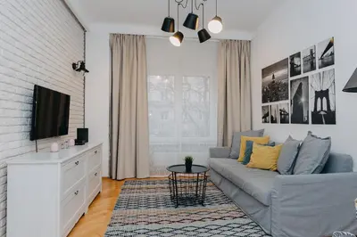 Telewizja i/lub zestaw kina domowego w obiekcie ShortStayPoland Marszałkowska (B28)