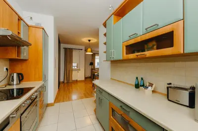 Kuchnia lub aneks kuchenny w obiekcie ShortStayPoland Krochmalna (B39)