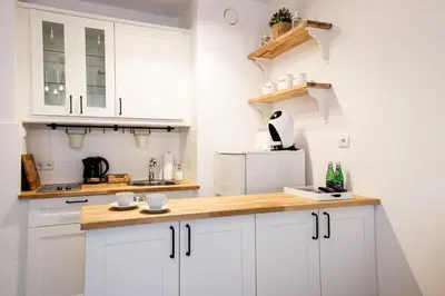 Kuchnia lub aneks kuchenny w obiekcie Arkadia Chillout Apartment by BookingHost