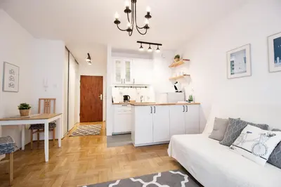 Kuchnia lub aneks kuchenny w obiekcie Arkadia Chillout Apartment by BookingHost