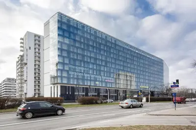 Budynek, w którym mieści się apartament