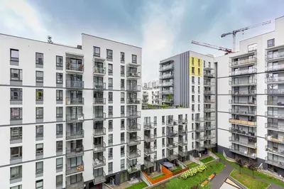 Budynek, w którym mieści się apartament