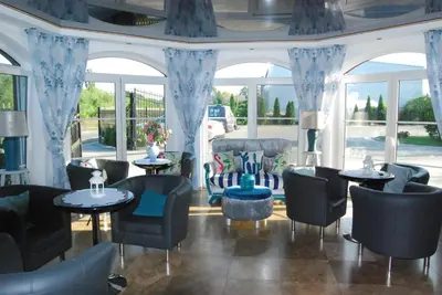 Część wypoczynkowa w obiekcie Amigo Hotel