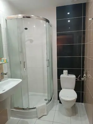 Łazienka w obiekcie Amigo Hotel