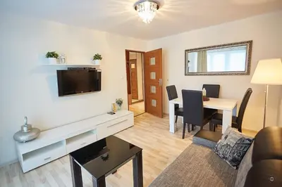 Telewizja i/lub zestaw kina domowego w obiekcie APARTAMENT IZABEL