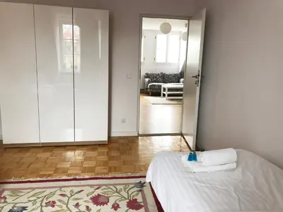 Łóżko lub łóżka w pokoju w obiekcie Podwale 29 by Homeprime