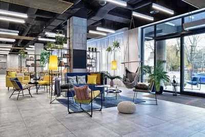 Część wypoczynkowa w obiekcie Hotel Arche Geologiczna